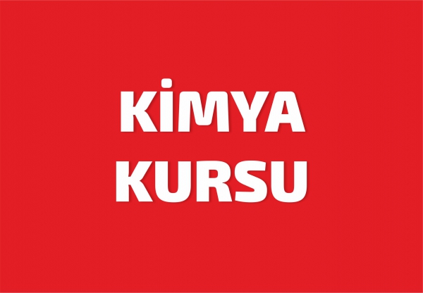 KİMYA KURSU